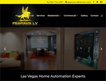 Tablet Screenshot of pegasuslv.com